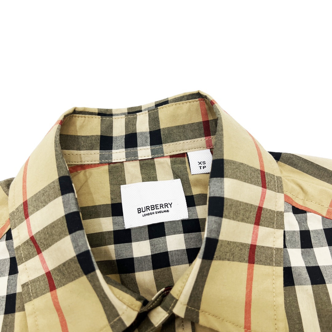 220 Burberry/巴宝莉 独角兽刺绣LOGO长袖衬衫