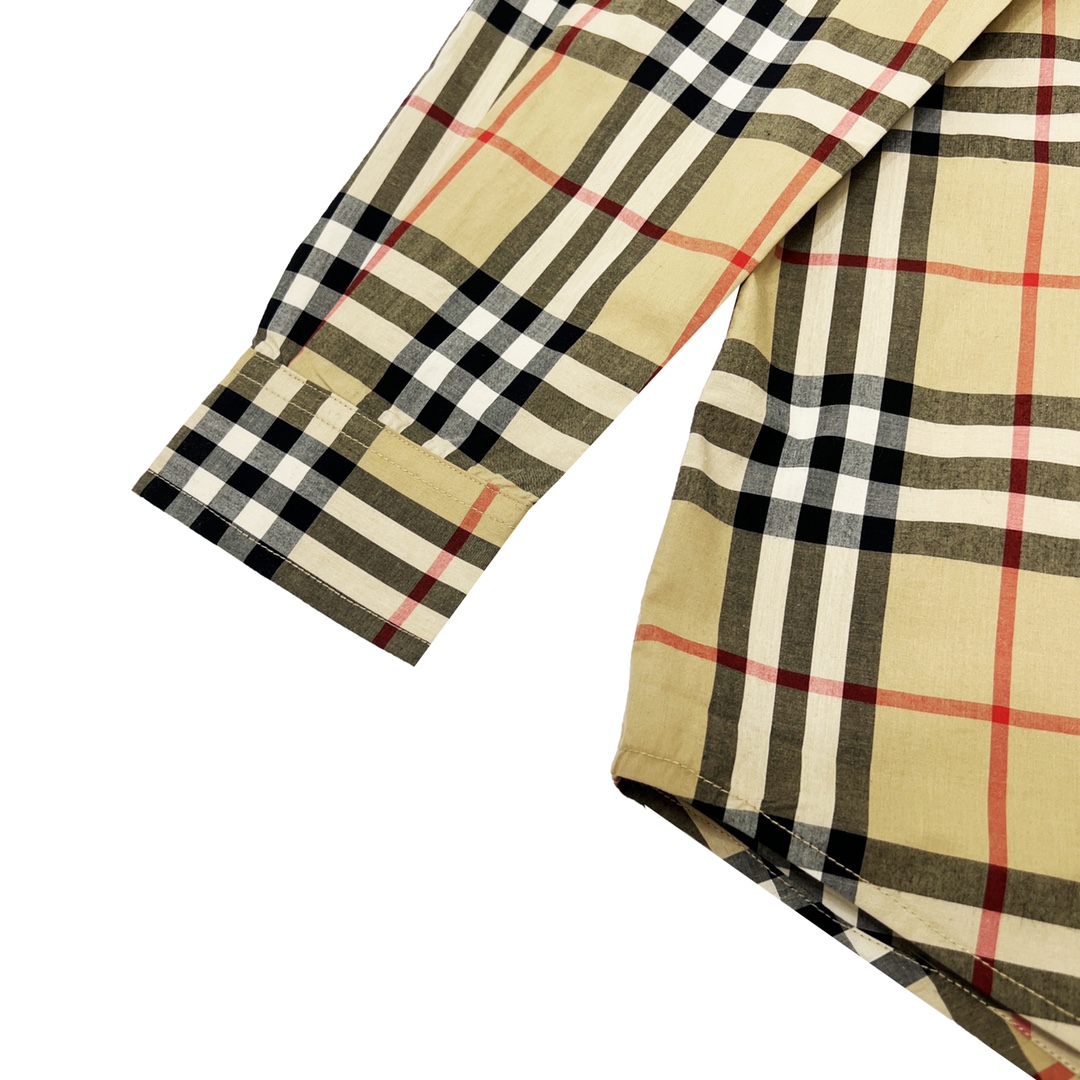 220 Burberry/巴宝莉 独角兽刺绣LOGO长袖衬衫