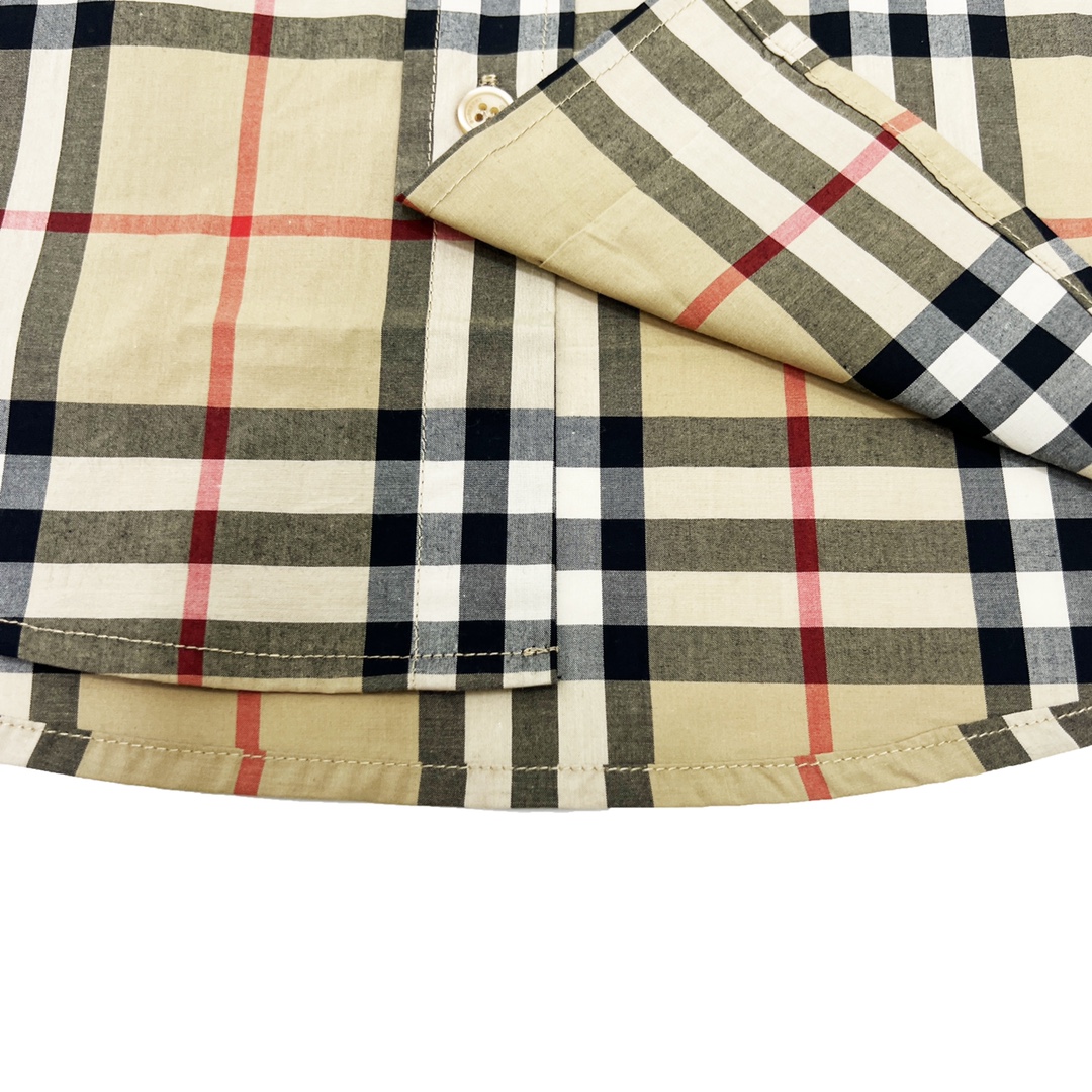 220 Burberry/巴宝莉 独角兽刺绣LOGO长袖衬衫