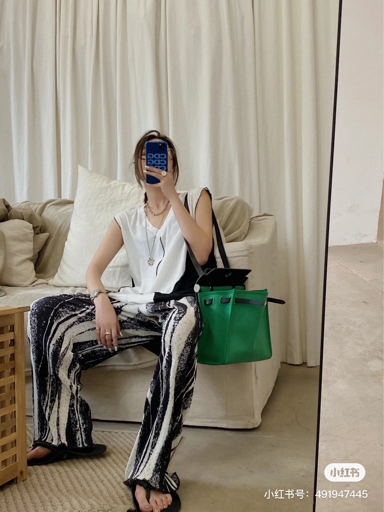 思琳 Celine 高定经典皮革女包手袋 #13EB38E9 3