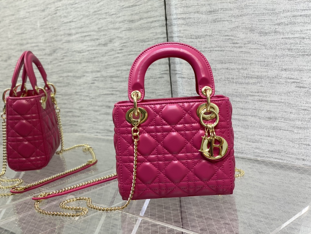 NO:938981,The three-compartment rose gold buckle Classic Lady bag is in stock. It is a must-have three-compartment bag for everyone. It is charming, elegant and full of aura. It is also full of femininity and classic fashion style when carried cross-body. It is a beautiful bag that everyone has on Instagram and many fashion icons. Don’t miss it. Size 17cm, Dior Dior original leather, dior, dior, Hermes,19860909三格玫红金扣现货 Classic Lady戴妃包,人手一个必备的三格小包.迷人优雅又气场十足,斜挎手拎也是女人味十足,经典时尚风格.ins和众多时尚icon都人手一个的美包,别错过哦 size17cm,Dior迪奥戴妃原厂皮,dior,dior,Hermes,,Bag