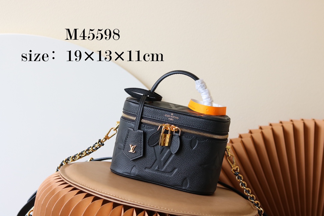 Louis Vuitton Bags Handbags Buy Cheap
 Black Grey White Weave Vanity Chains M45598