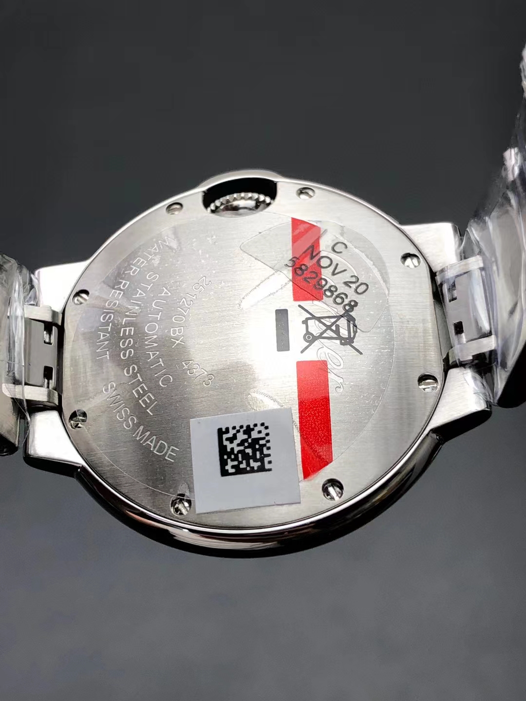 Cartier 33mm076机冰蓝气球