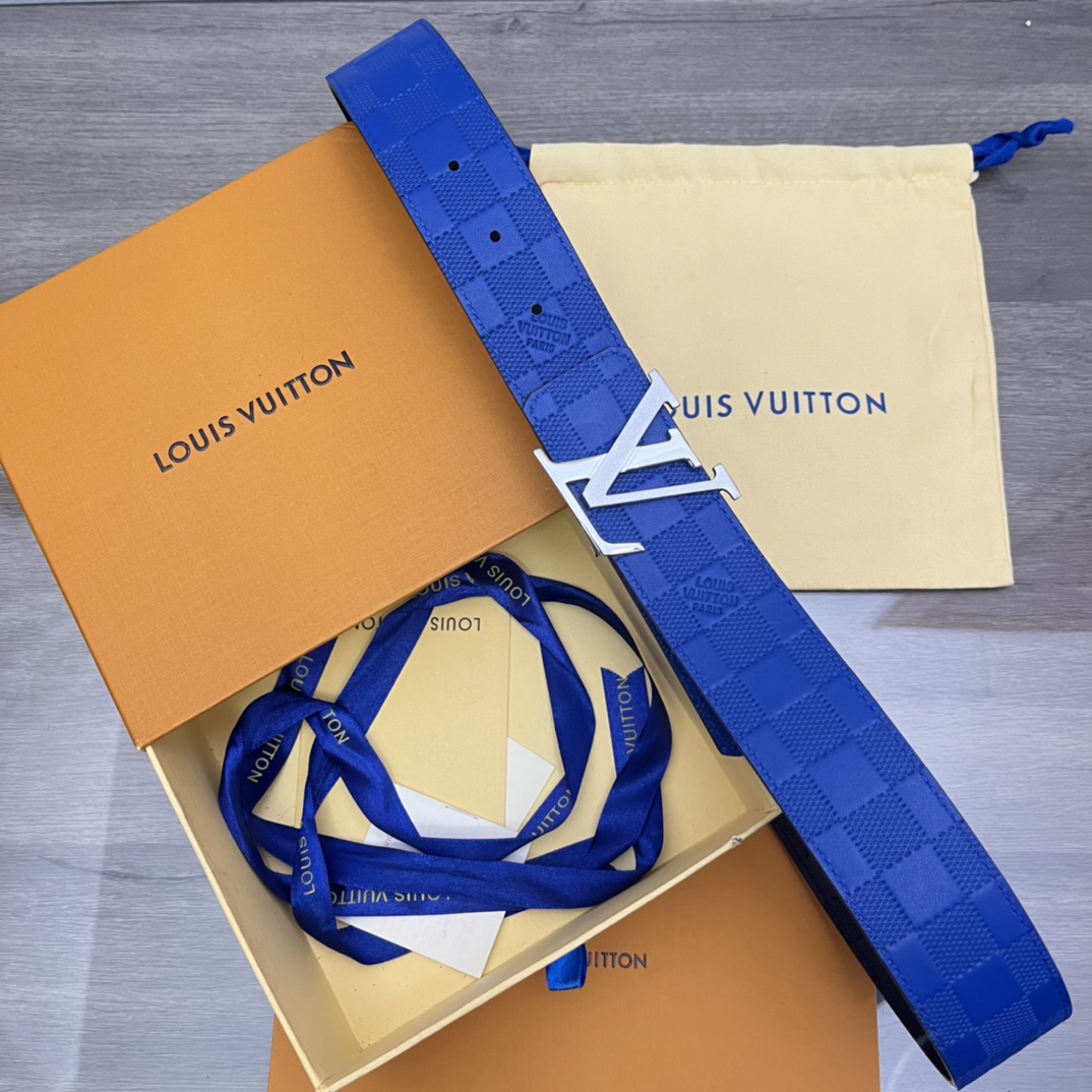 品牌LV路易威登！原单皮带腰带双面使