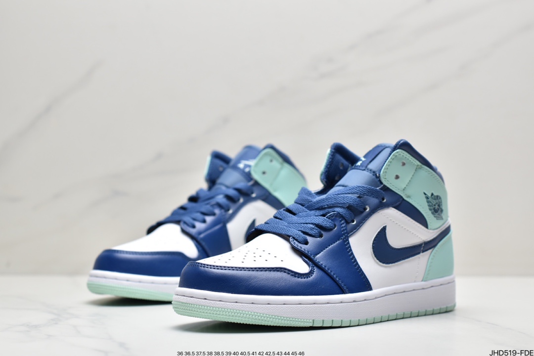 190 Air Jordan 1 Mid AJ1中帮系列 乔一中帮休闲板鞋554724
