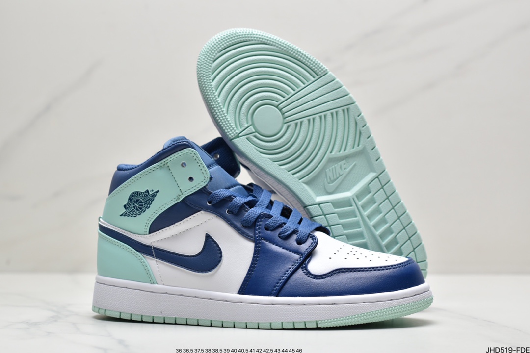 190 Air Jordan 1 Mid AJ1中帮系列 乔一中帮休闲板鞋554724