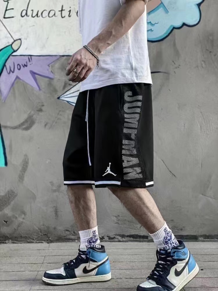 QY 825 High-Level Jordan Basketball Pants: Fast-Drying, Comfortable, Stylish for Summer - 图片 2