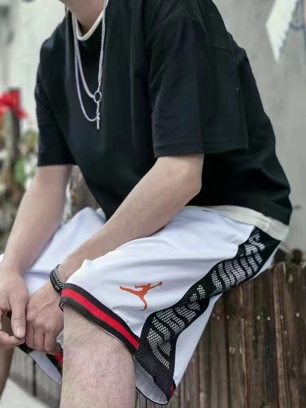 QY 825 High-Level Jordan Basketball Pants: Fast-Drying, Comfortable, Stylish for Summer - 图片 4