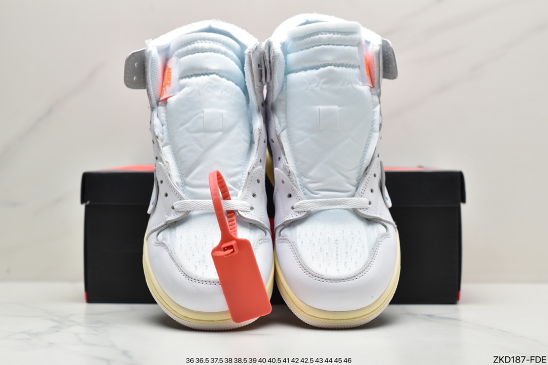 270 OFF-WHITE x Air Jordan 1 Retro High OG “UNC” 高帮 AQ0818