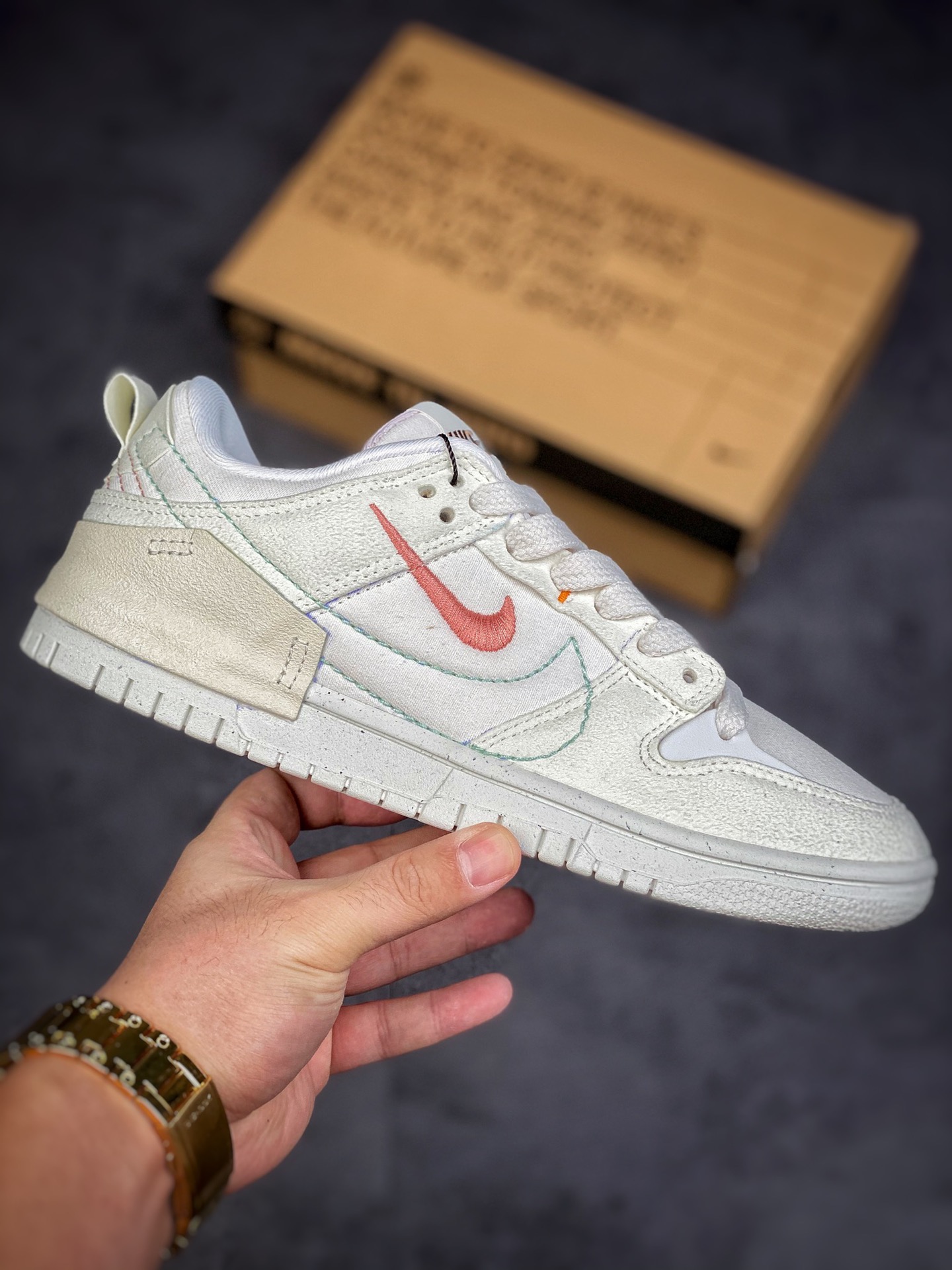 300 Nike Dunk Low Disrupt 2“Pale lvory” 象牙白 DH4402-100