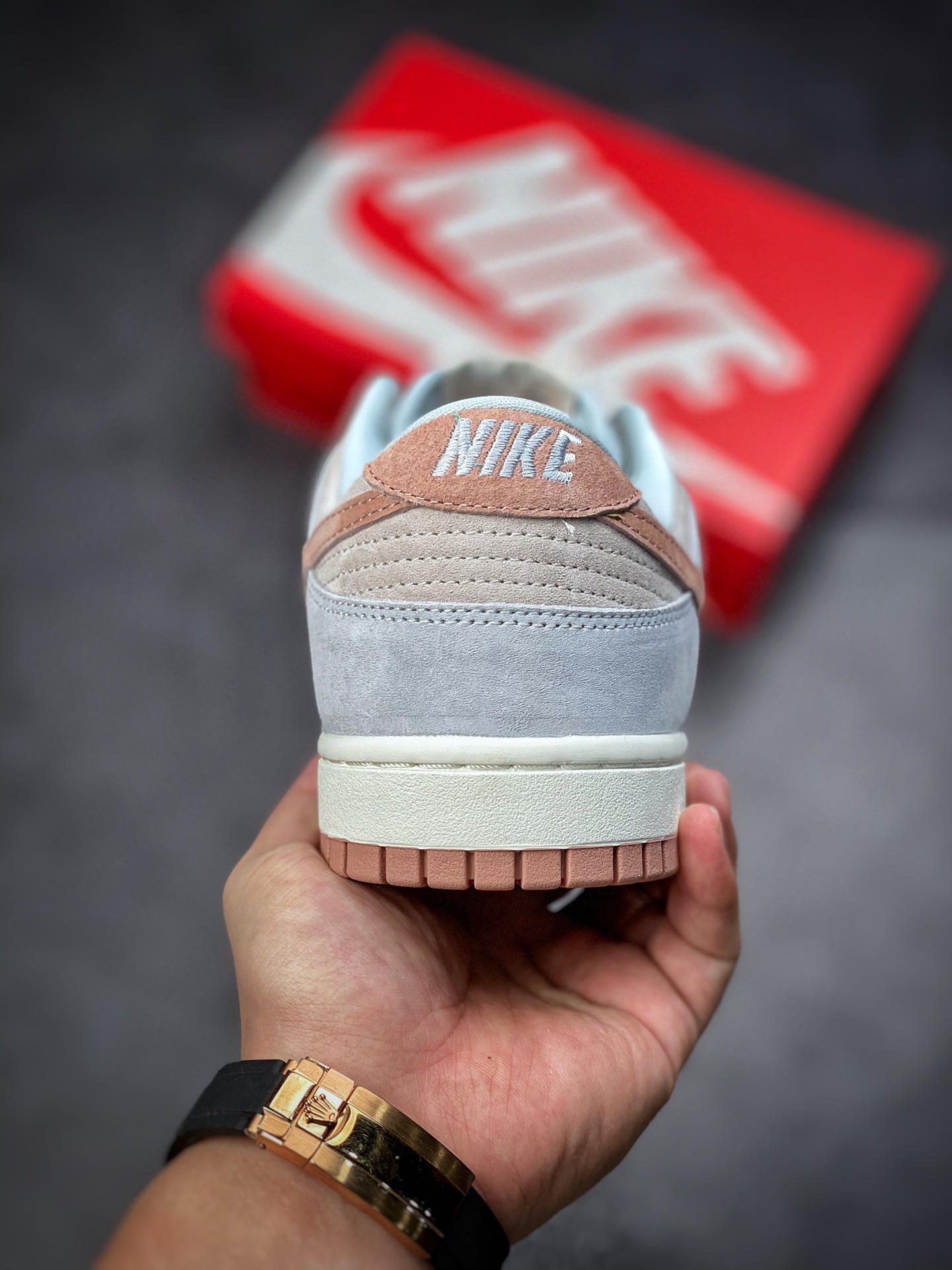 260 Nike Dunk Low Fossil Rose 灰蓝粉 化石玫瑰 DH7577-001