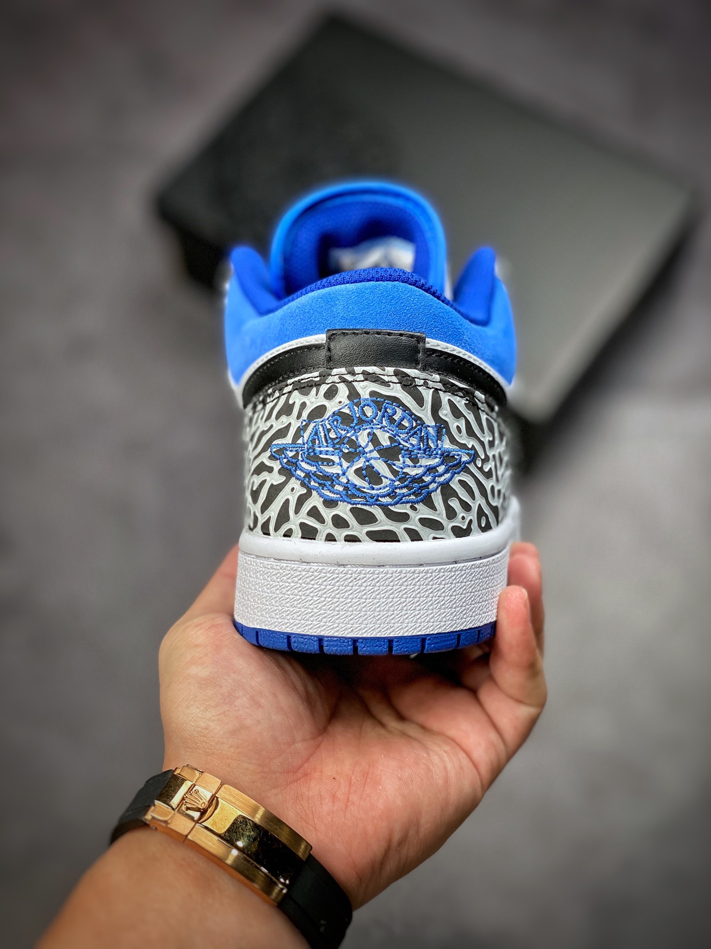 200 Air Jordan 1 Low 灰白蓝 AJ1乔1低帮休闲板鞋 DM1199-140