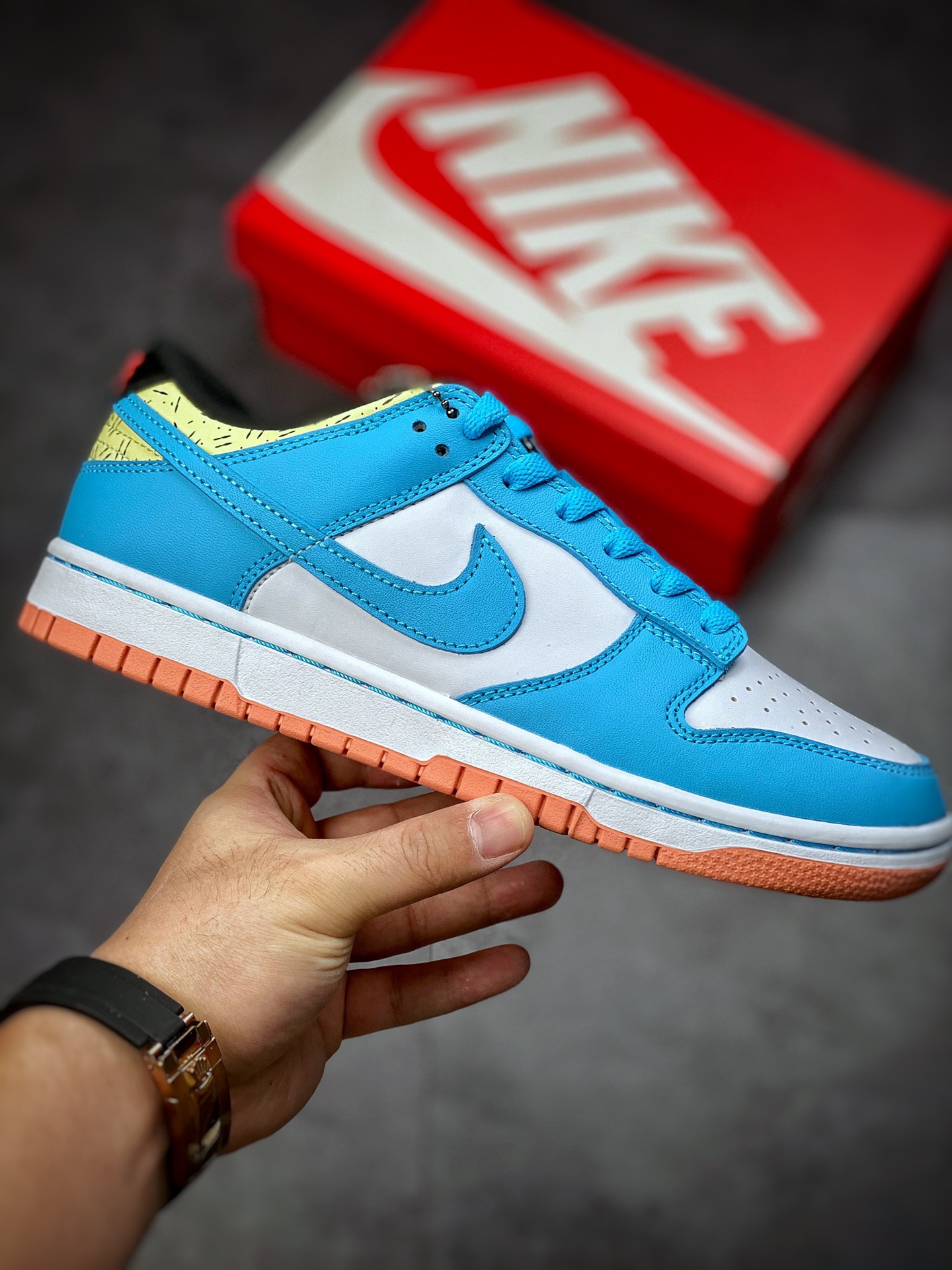 350 #市面最高版本 Kyrie Irving x Nike Dunk Low 白蓝欧文DN4179-400