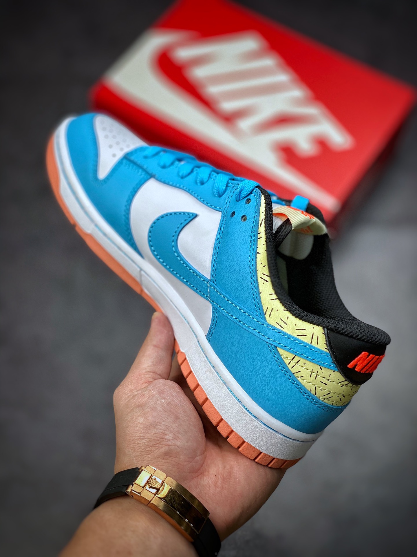 350 #市面最高版本 Kyrie Irving x Nike Dunk Low 白蓝欧文DN4179-400