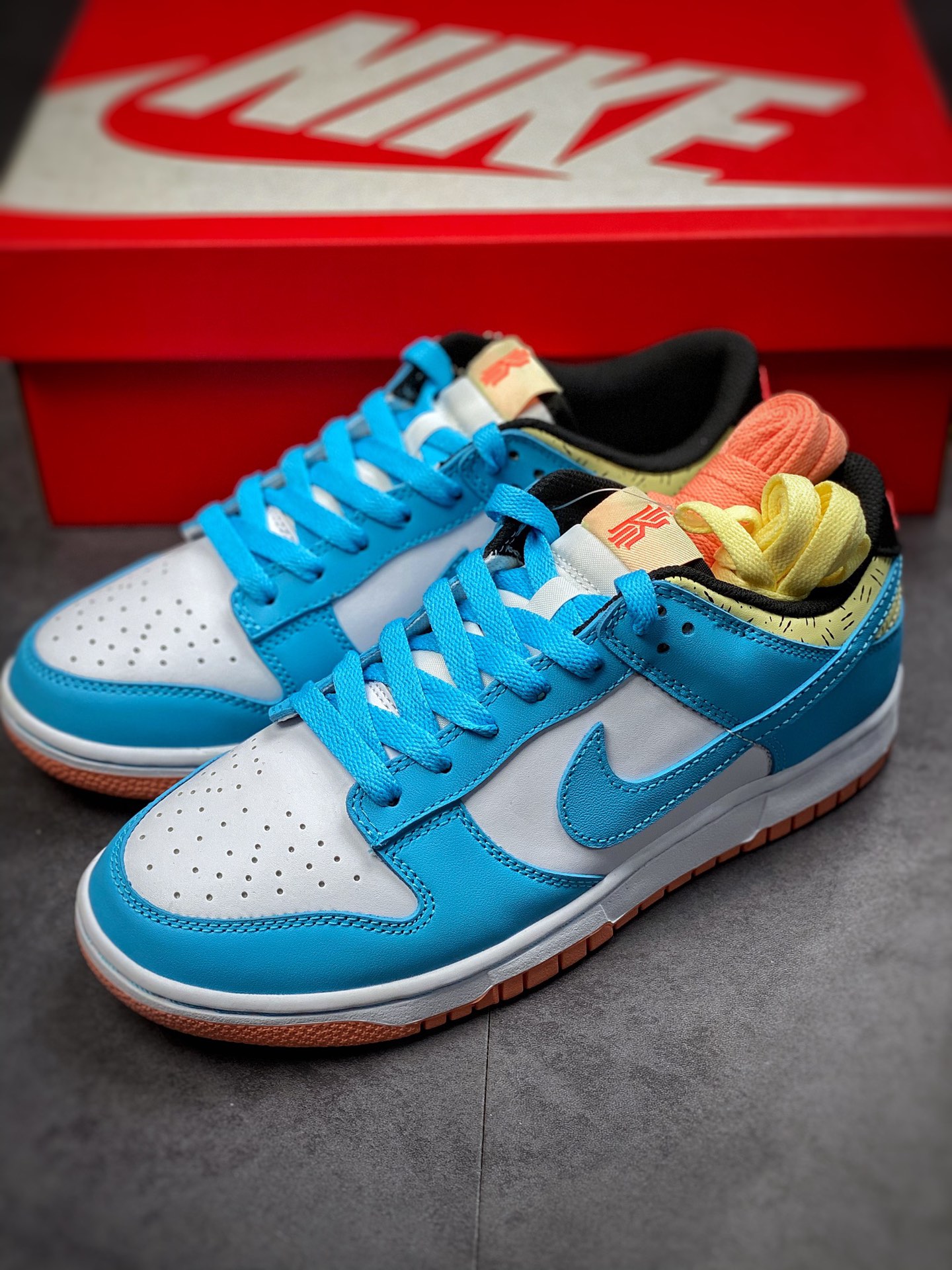 350 #市面最高版本 Kyrie Irving x Nike Dunk Low 白蓝欧文DN4179-400