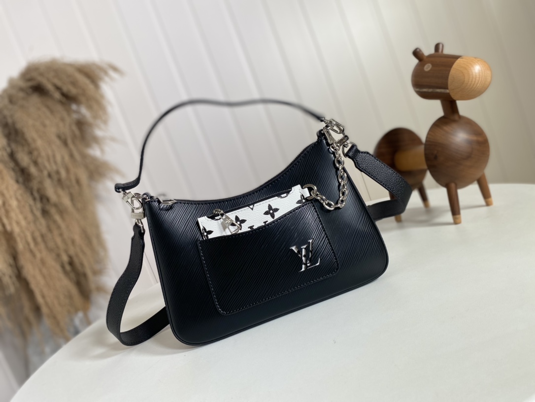 Louis Vuitton LV Marelle Bags Handbags Sell Online Luxury Designer
 Beige Black Brown White Epi Canvas Chains M80689