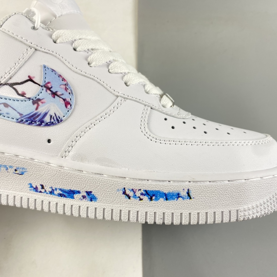 P200 Nike Air Force 1’07 Low 樱花彩绘 空军一号低帮休闲板鞋 CW2288-111