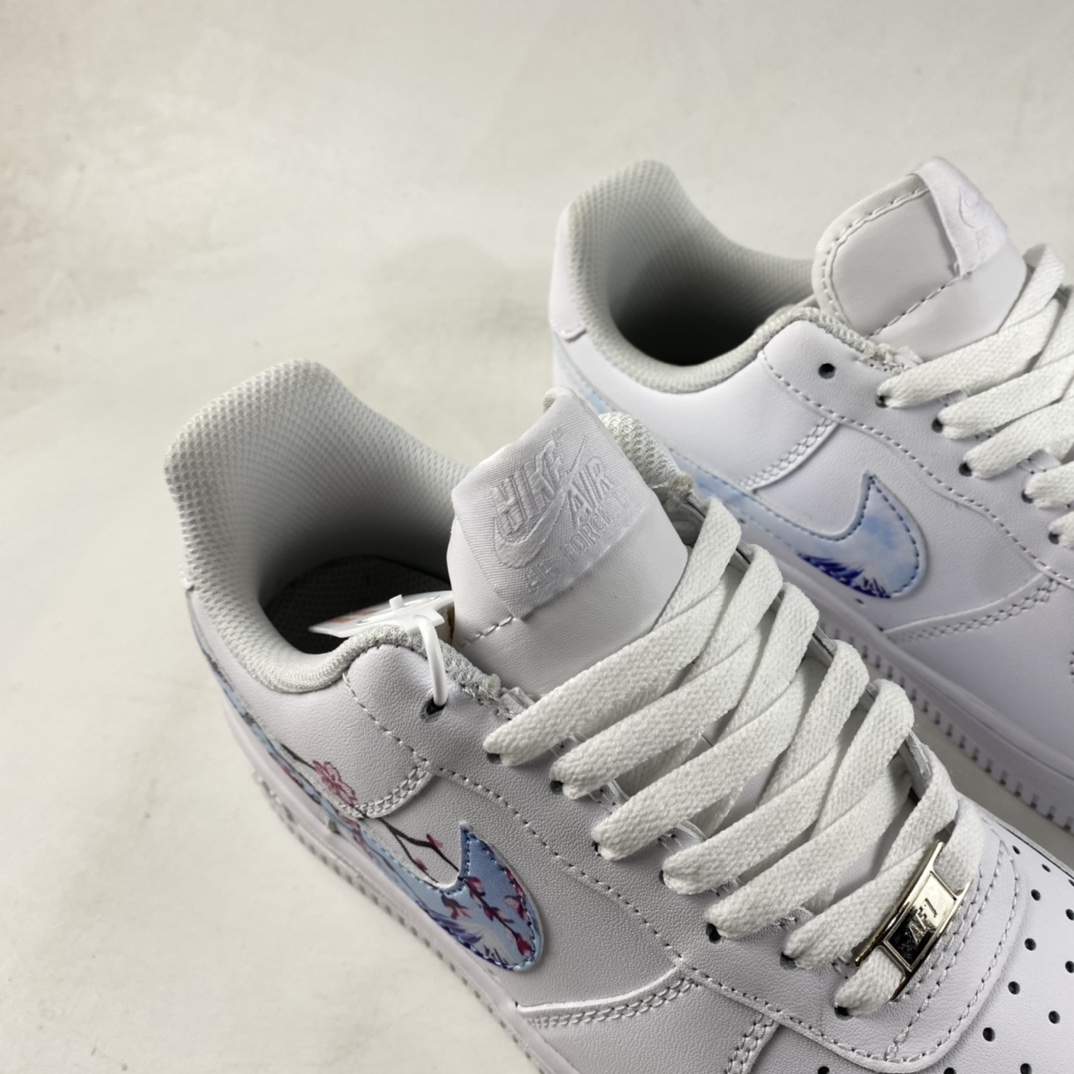 P200 Nike Air Force 1’07 Low 樱花彩绘 空军一号低帮休闲板鞋 CW2288-111
