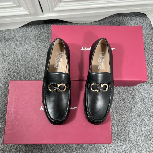 Salvatore Ferragamo Men's Mocassin Loafers - Business Casual Leather Shoes 1 Salvatore Ferragamo Men's Mocassin Loafers - Business Casual Leather Shoes