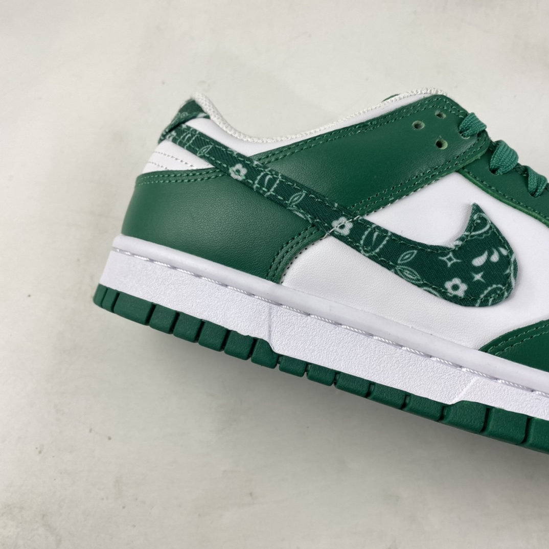 P280 Nike Dunk Low ” Green Paisley” 白绿 腰果花低帮运动休闲板鞋 DH4401-102