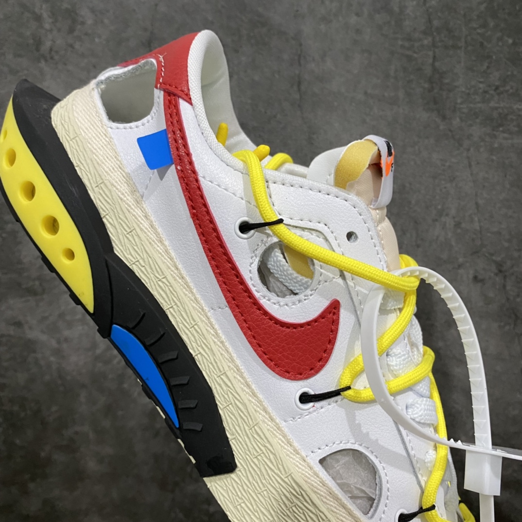 图片[6]-Off-White x Nike Blazer Low 开拓者OW联名绑带休闲运动板鞋 货号：DH7863-100 尺码：36 36.5 37.5 38 38.5 39 40 40.5 41 42 42.5 43 44 44.5 45 46-选品中心