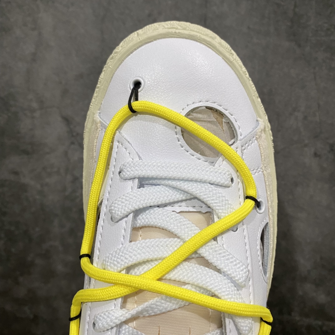 图片[5]-Off-White x Nike Blazer Low 开拓者OW联名绑带休闲运动板鞋 货号：DH7863-100 尺码：36 36.5 37.5 38 38.5 39 40 40.5 41 42 42.5 43 44 44.5 45 46-选品中心