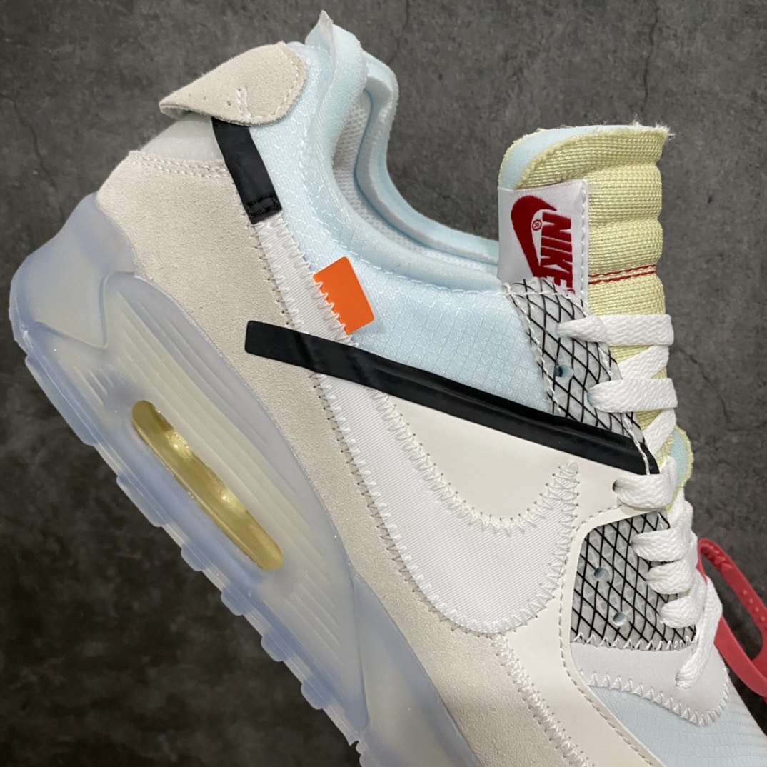 图片[6]-外贸版纯原最强版本 Off White x Max 90 全网最强的版本没有之一 大厂出品 原鞋开发 全鞋均使用原厂材料打造，做工精细，细节完美，鞋型好，实拍所见即所得，可随意对比其他代号纯原，绝对秒杀所有～ 尺码：40-47.5-选品中心