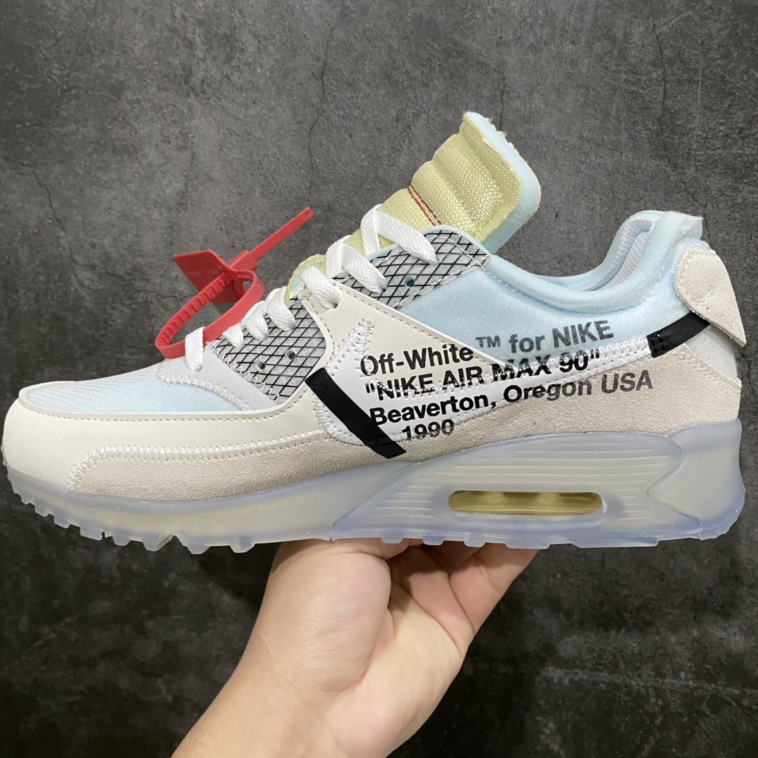 图片[2]-外贸版纯原最强版本 Off White x Max 90 全网最强的版本没有之一 大厂出品 原鞋开发 全鞋均使用原厂材料打造，做工精细，细节完美，鞋型好，实拍所见即所得，可随意对比其他代号纯原，绝对秒杀所有～ 尺码：40-47.5-选品中心