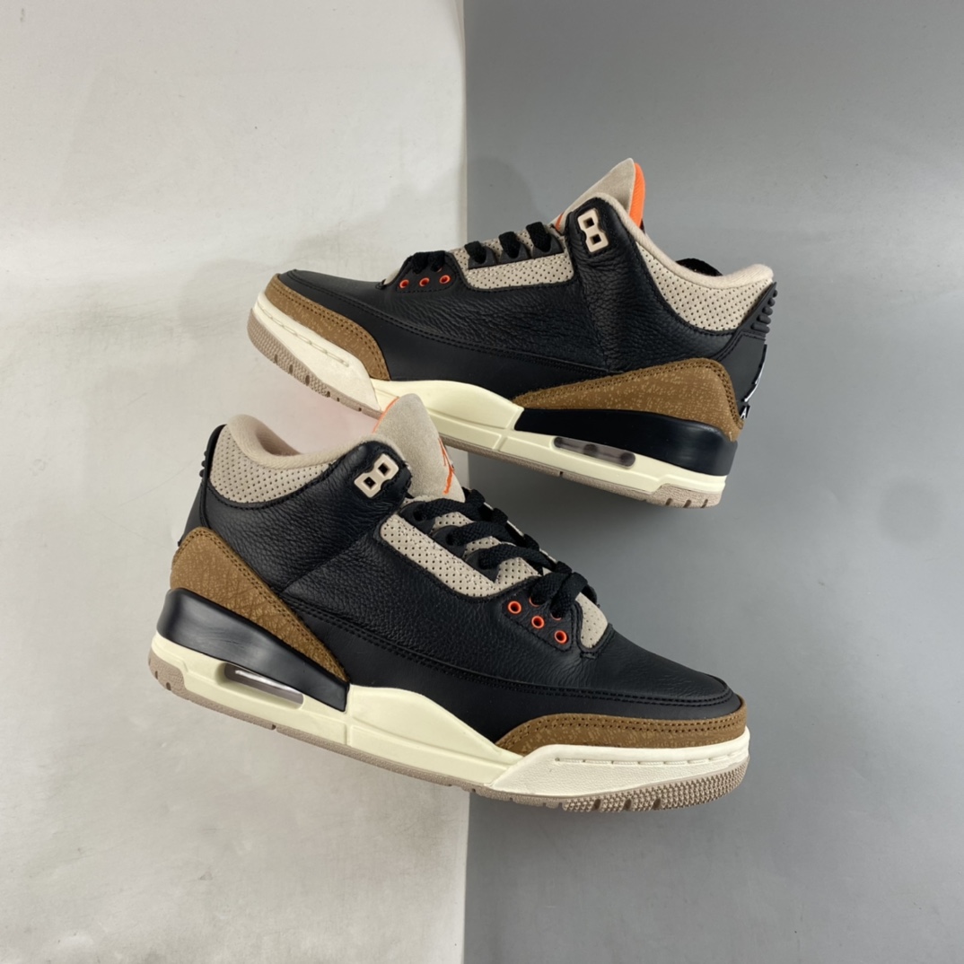 P380 Air Jordan 3 SE ”Denim” AJ3 乔3黑棕水泥 CT8532-008