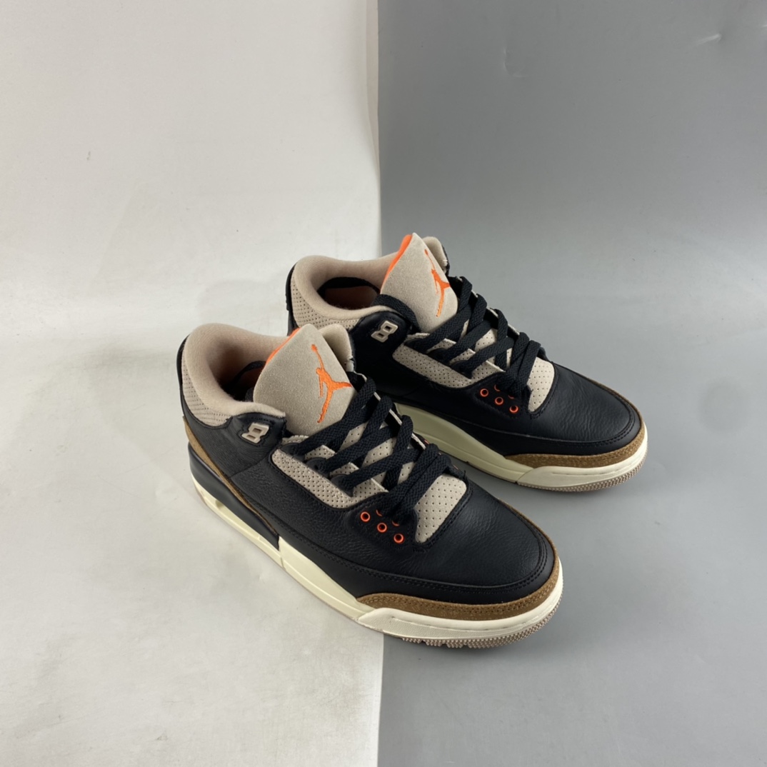 P380 Air Jordan 3 SE ”Denim” AJ3 乔3黑棕水泥 CT8532-008