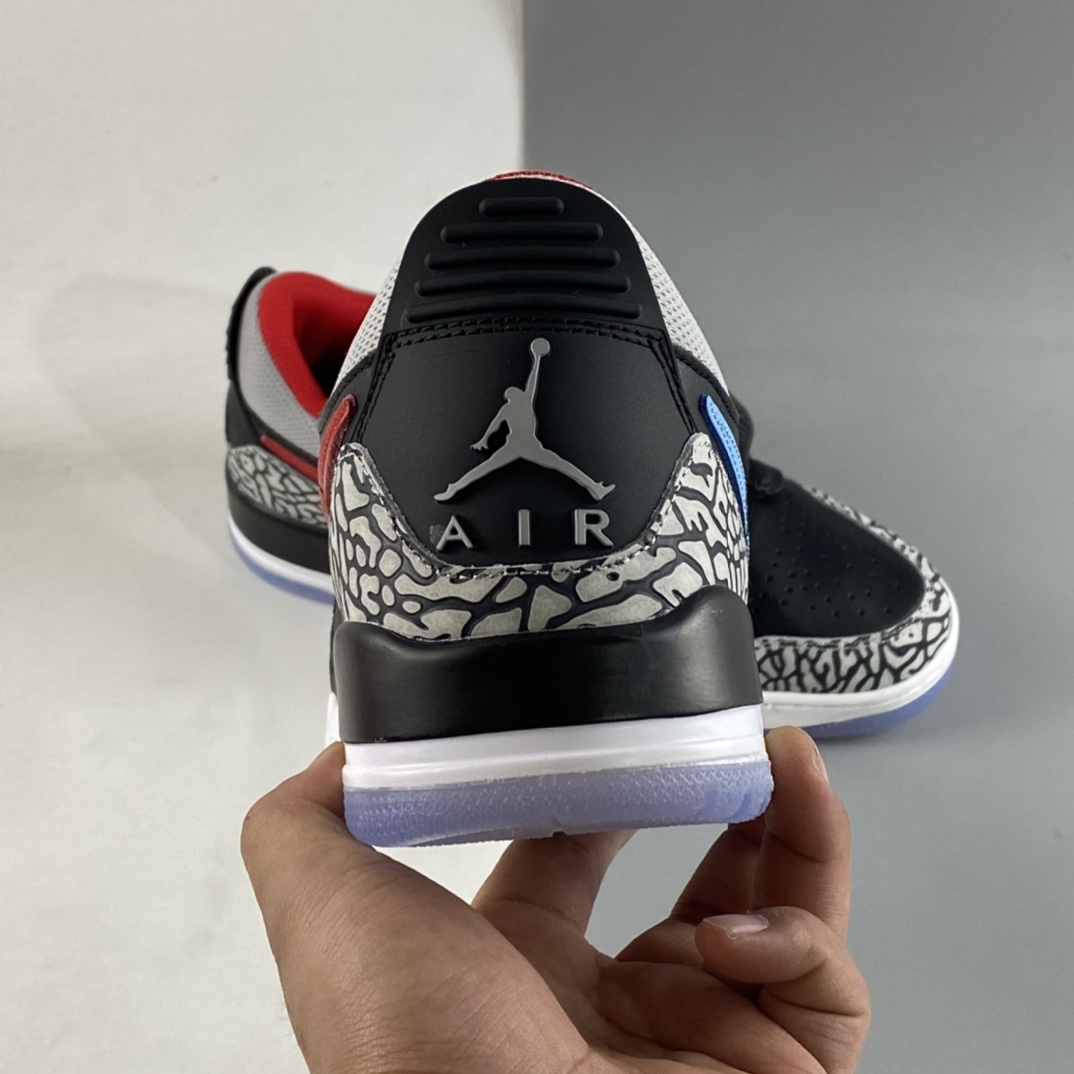 P240 Air Jordan Legacy AJ312 低帮复古魔术贴三合一板鞋 DV1719-100
