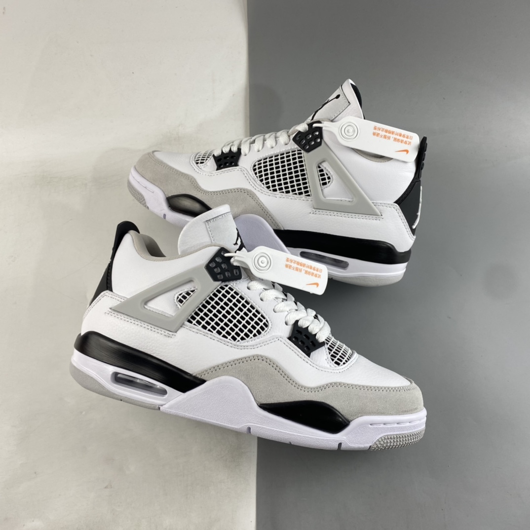 P350 Air Jordan 4 ”Military Black” AJ4 乔4灰黑拼接 DH6927-111