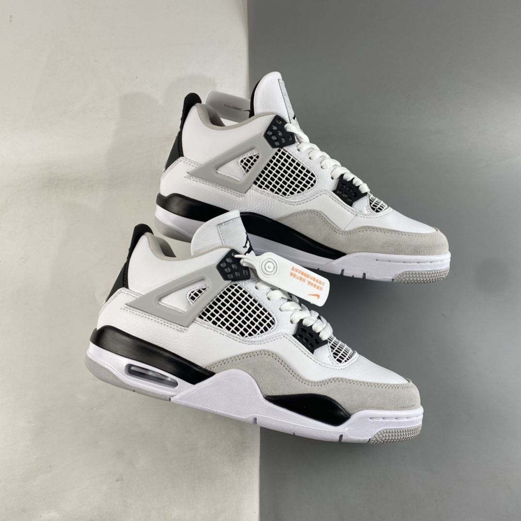 P350 Air Jordan 4 ”Military Black” AJ4 乔4灰黑拼接 DH6927-111