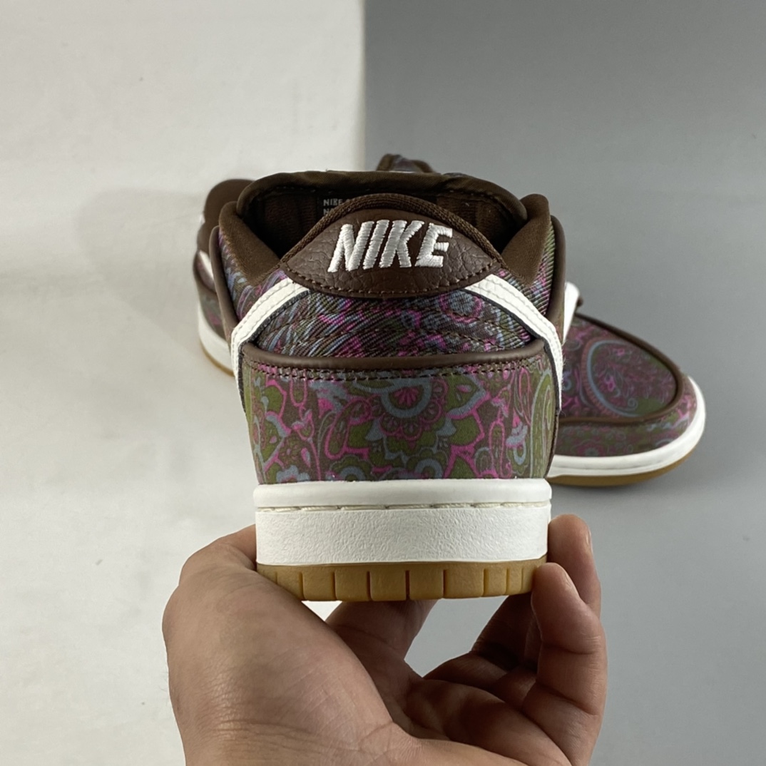 P300 Nike SB Dunk Low ” Paisley ” 棕白腰果花撕撕乐DH7534-200