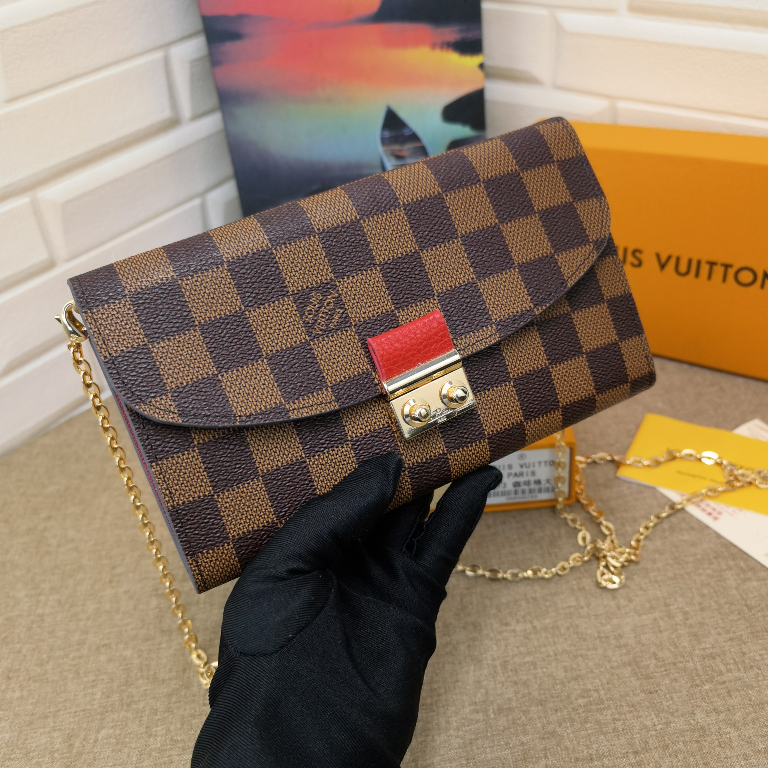 Damier Wallet - Evening Style