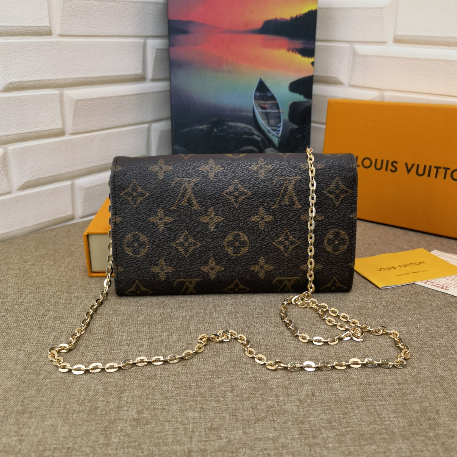 Damier Wallet - Interior View