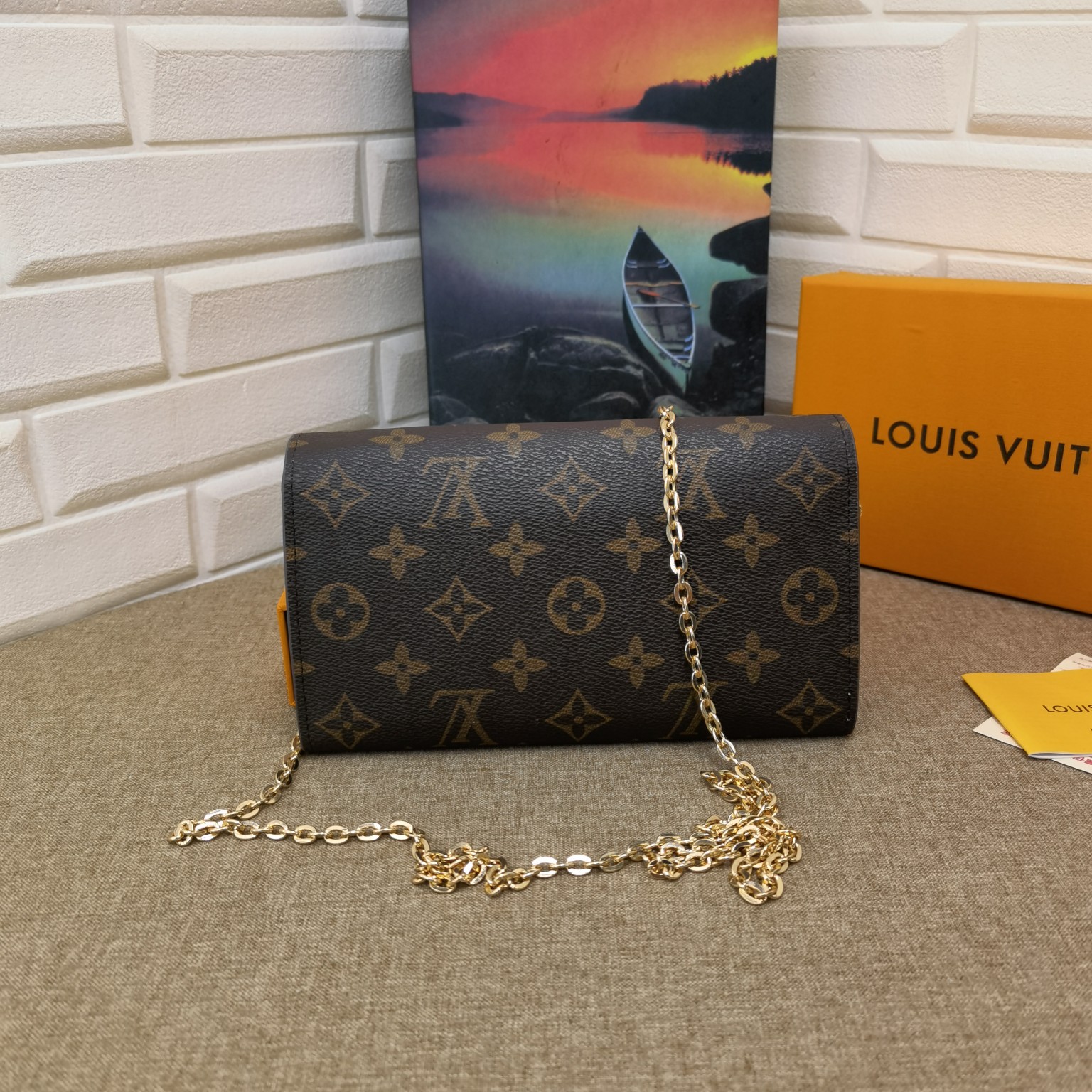 Damier Wallet - Interior