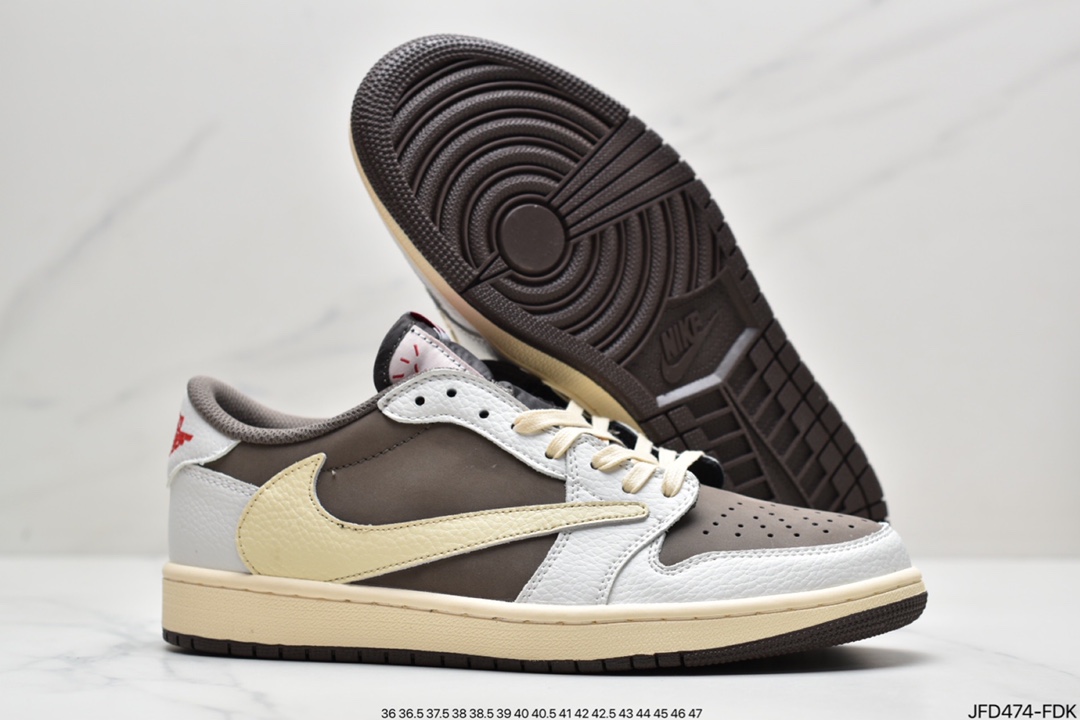 170 Travis Scott x Fragment x Air Jordan 1 Low“Military Blue” 低帮 DM7866