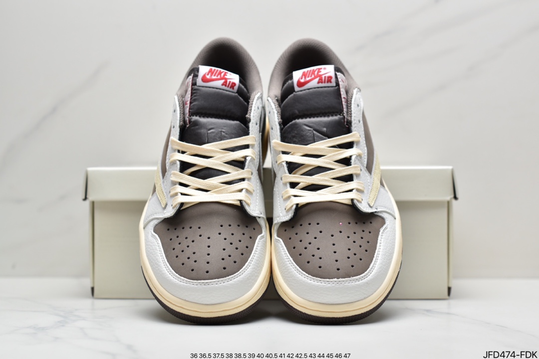 170 Travis Scott x Fragment x Air Jordan 1 Low“Military Blue” 低帮 DM7866