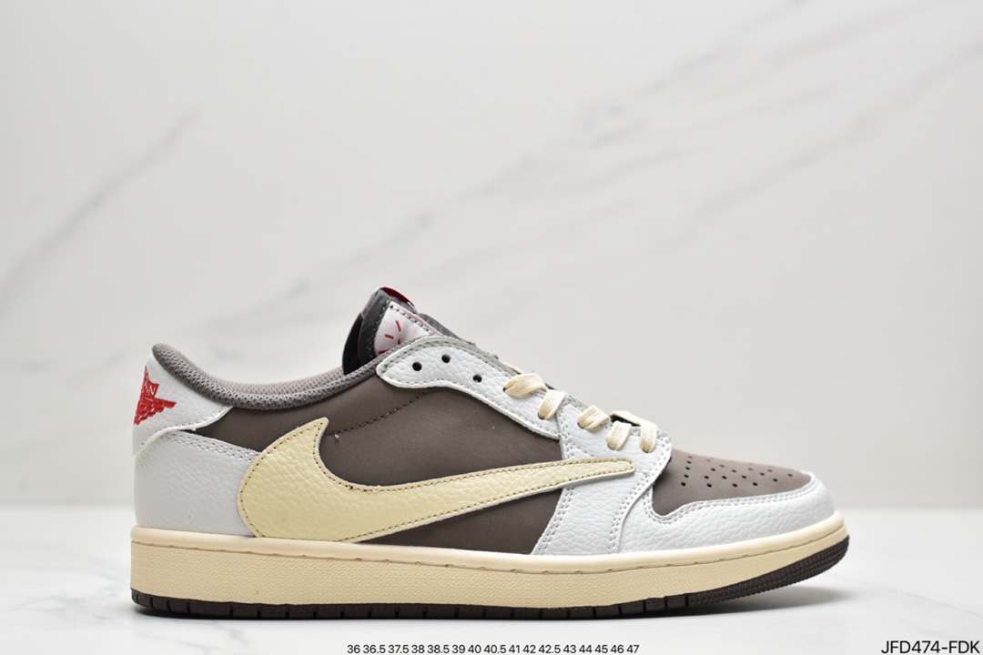 170 Travis Scott x Fragment x Air Jordan 1 Low“Military Blue” 低帮 DM7866
