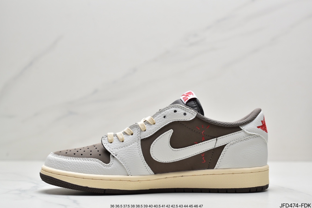 170 Travis Scott x Fragment x Air Jordan 1 Low“Military Blue” 低帮 DM7866