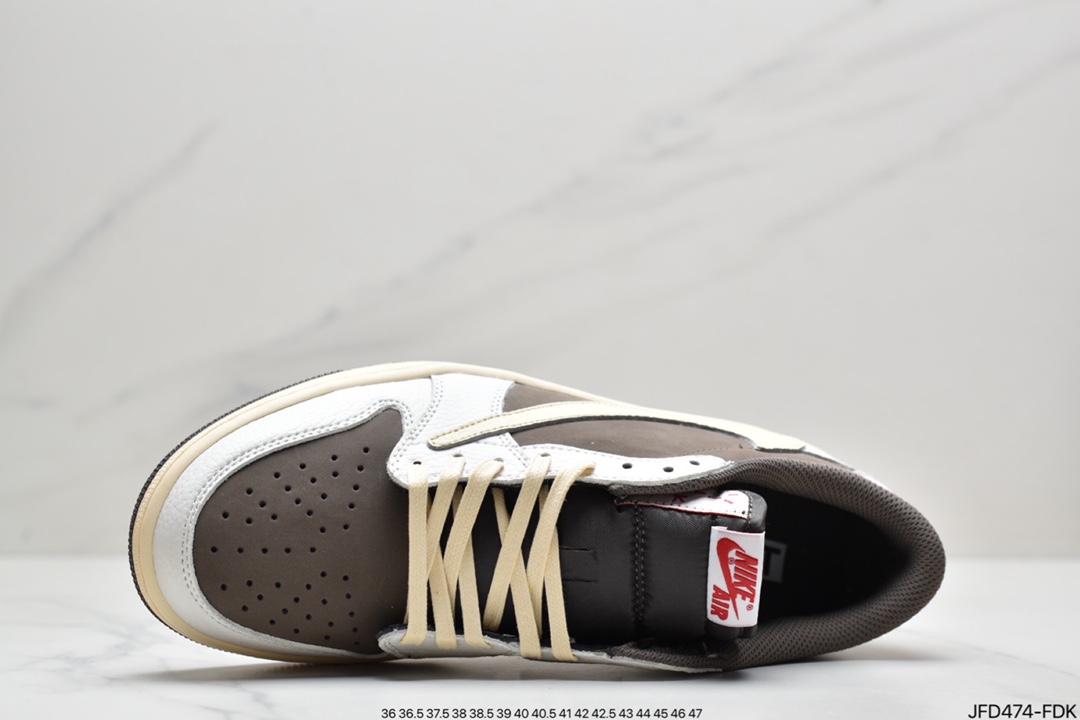170 Travis Scott x Fragment x Air Jordan 1 Low“Military Blue” 低帮 DM7866