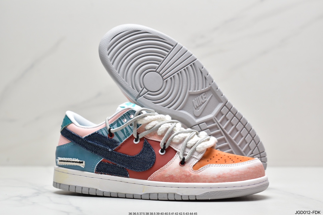 180 耐克Nike SB Dunk Low Pro 扣篮系列复古低帮休闲运动滑板板鞋CW1590