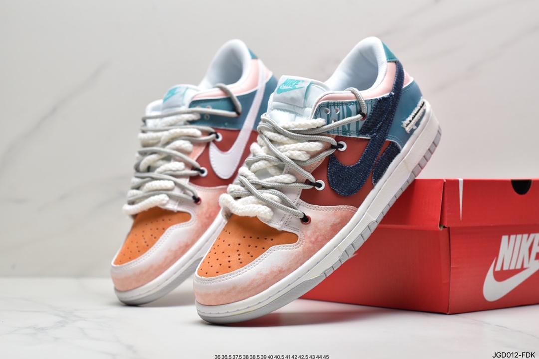180 耐克Nike SB Dunk Low Pro 扣篮系列复古低帮休闲运动滑板板鞋CW1590