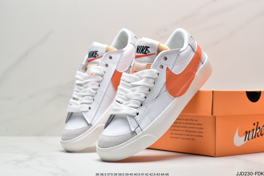 130 真标耐克Nike Blazer Low’77 复古经典百搭低帮开拓者休闲运动板鞋
