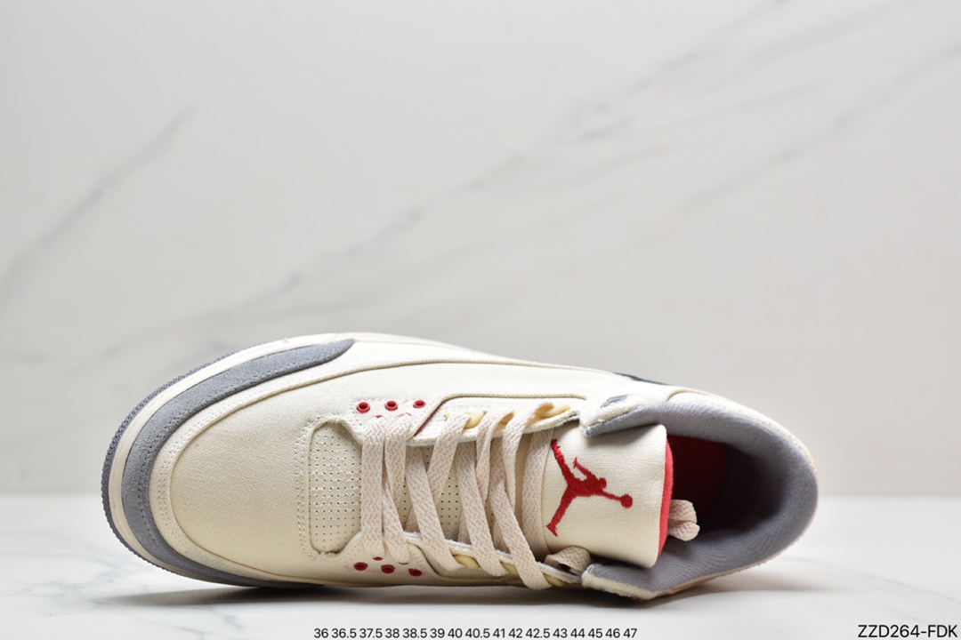 250 Air Jordan 3 Retro SE ”Muslin” 米白棉布 AJ3 乔丹3代 aj3 乔3 DH7139-100