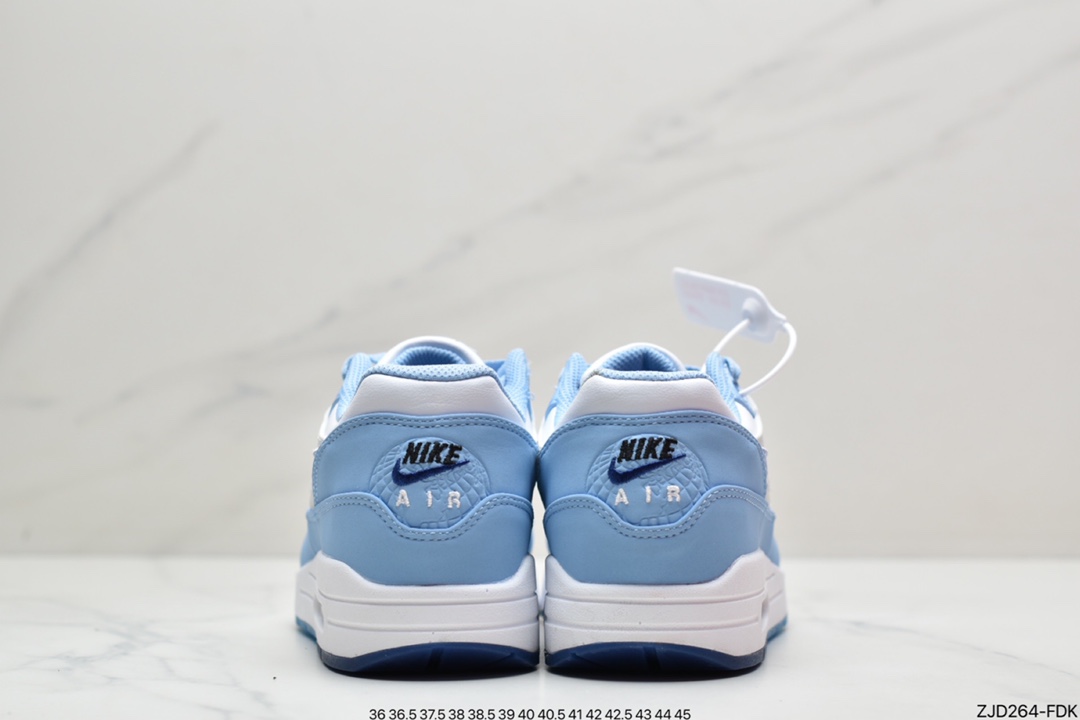 240  Nike Air Max 1 初代复古气垫慢跑鞋 ＃Max 1 洲际限定 美洲蓝图 DR0448-100