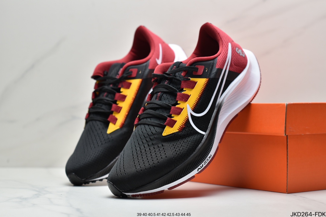 160 耐克Pegasus 38 登月38代系列九针眼网纱透气缓震疾速跑鞋 DJ5397-100