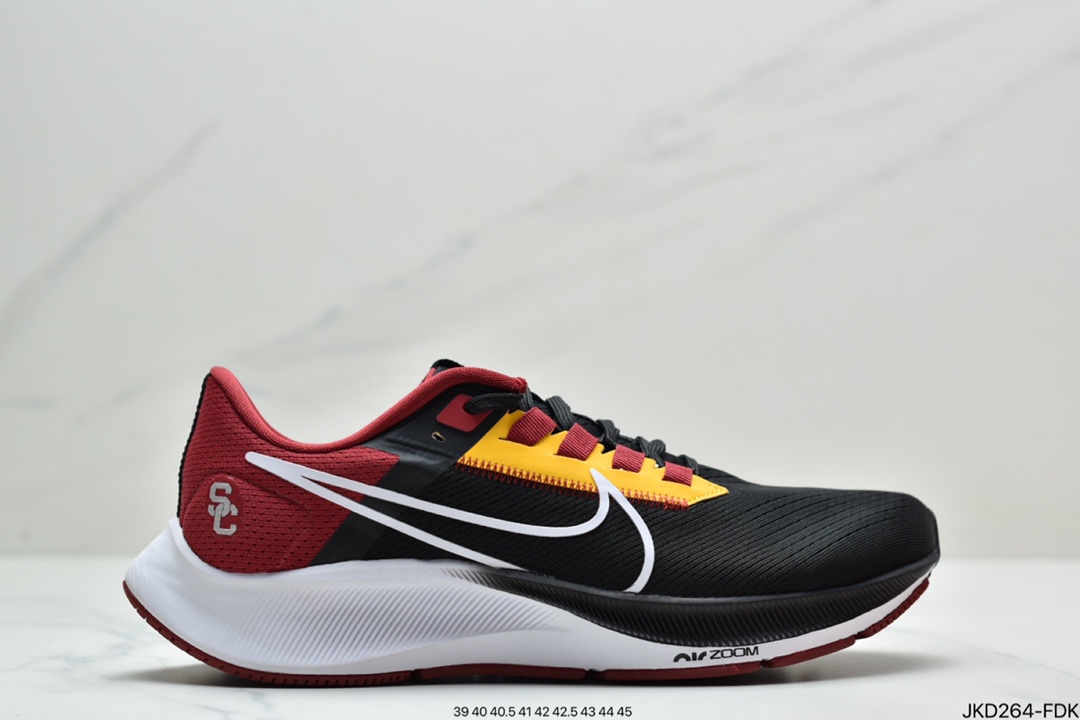160 耐克Pegasus 38 登月38代系列九针眼网纱透气缓震疾速跑鞋 DJ5397-100
