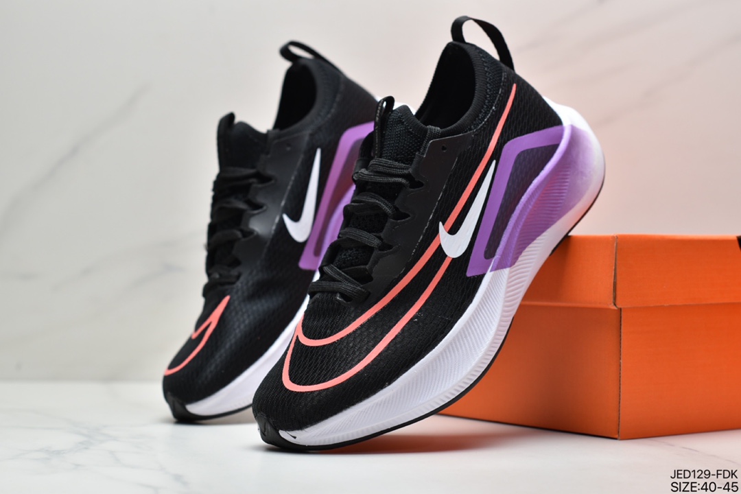 150  耐克Nk Zoom Fly 4 耐男子超弹碳板跑步鞋CT2392-100